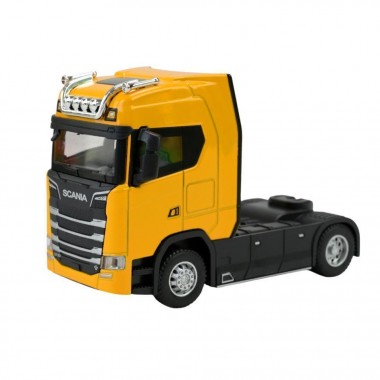 Детский игрушечный трейлер AP7539AB(Yellow) свет, звук