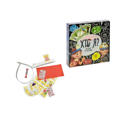 Настільна гра ХТО Я? 7621DT  укр. мовою