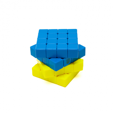 Головоломка Умный кубик 4х4х4 Флаг Украины SCU444 (Bicolor Smart Cube 4x4x4 Ukraine)