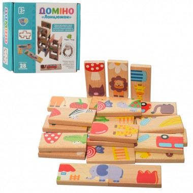 Деревянная игрушка Домино MD 2072-1
