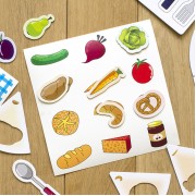 Детские учебные пазлы. Изучаем продукты питания 13152043, 20 развивающих игр в наборе