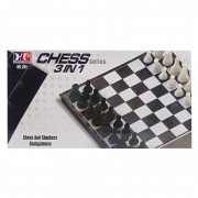 Настольная игра Шахматы нарды шашки 3 в 1 201, 24 x 24 см