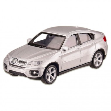 Машина металлическая BMW X6 WELLY 44016CW масштаб 1:43
