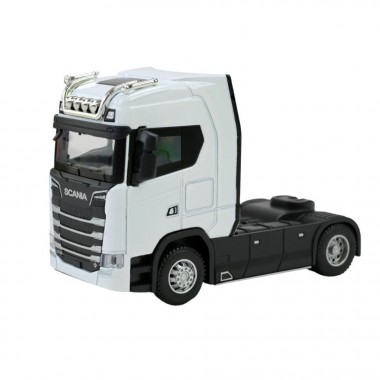 Детский игрушечный трейлер AP7539AB(White) свет, звук Детский игрушечный трейлер AP7539AB(White) свет, звук