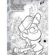 Раскраска Дисней. Гравити Фолз. Цветные приключения с наклейками. Семья Пайнз укр. 1271013