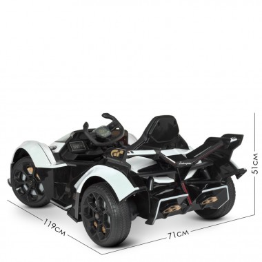 Детский электромобиль Bambi M 4633EBLR-1 Lamborghini до 25 кг