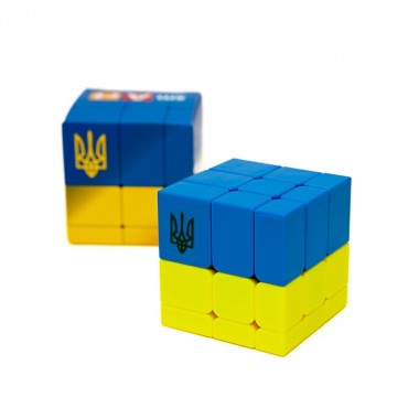 Головоломка Умный кубик  SCU333 Флаг Украины (Bicolor Bump Smart Cube Ukraine)