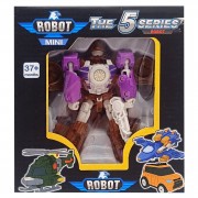 Игровой трансформер транспорт TOBOT W339, 12 видов Фиолетовий