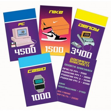 Настольная игра Монополия RETRO PLR-0026