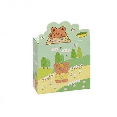 Декоративний скотч з наклейками XM-JD2233-2, 20 наклейок