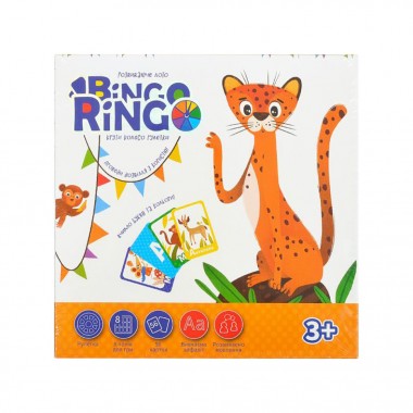 Настольная игра-лото Bingo Ringo GBR-01-01U на украинском языке
