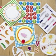 Навчальні пазли. Вивчаємо продукти харчування. Iq-club для малюків (у) 13203003