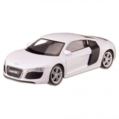Машина металлическая AUDI R8 WELLY 44025CW масштаб 1:43