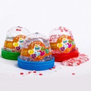 Лизун-Антистресс ТМ Mr Boo Хрустальный с фимо Сердечки 80032