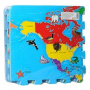 Коврик Мозаика Eva Карта мира M 2612