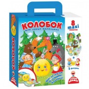 Макси пазлы "Колобок" для самых маленьких VT2909-11 (рус)
