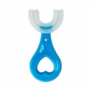 Детская Зубная щетка-капа MGZ-0704(Blue) с ограничителем