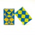 Головоломка Умный кубик Змейка сине-желтая SCU024 (Smart Cube Twisty Puzzle Snake Ukraine)