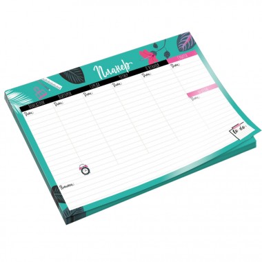 Планер недельный VT9212-05, 20х14,3 см, 54 листа, украинский Планер недельный VT9212-05, 20х14,3 см, 54 листа, украинский