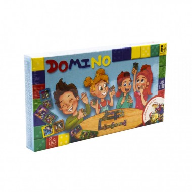 Дитяча настільна гра "Доміно: Улюблені казки" DTG-DMN-02, 28 елементів
