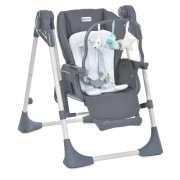 Стільчик-гойдалка для годування SWAN ME 1087-G Dark Gray
