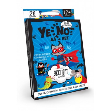Детская карточная игра "YENOT ДаНетки" YEN-01 рус