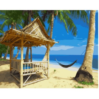 Картина по номерам Brushme Райский пляж GX23151