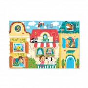 Детский пазл-вкладыш Домашние любимцы DoDo 300160, 18 деталей