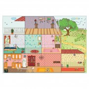 Детская игра с многоразовыми наклейками