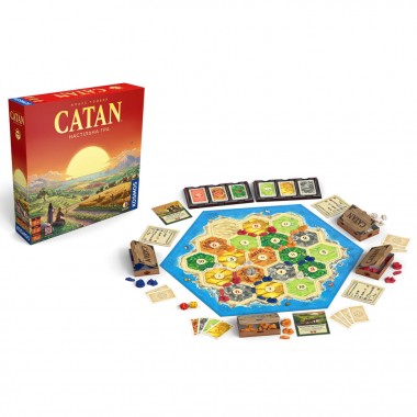 Настольная стратегическая игра CATAN R100UA от 10 лет, 3-4 игрока Настольная стратегическая игра CATAN R100UA от 10 лет, 3-4 игрока