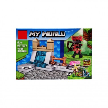Конструктор дитячий Minecraft MG1123 з фігуркою Вид 4
