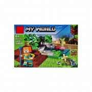Конструктор дитячий Minecraft MG1123 з фігуркою Вид 5
