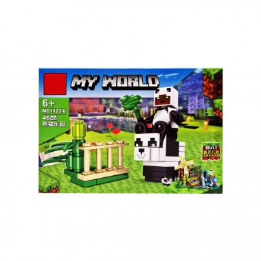 Конструктор дитячий Minecraft MG1123 з фігуркою Вид 6