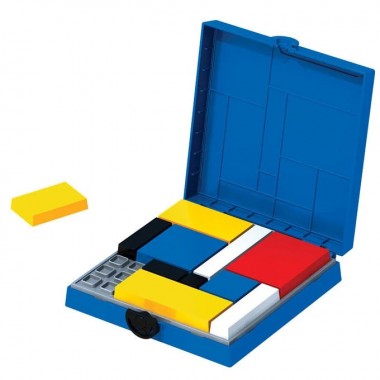 Ah!Ha Mondrian Blocks blue | Головоломка Блоки Мондриана (голубой) 473555 (RL-KBK)