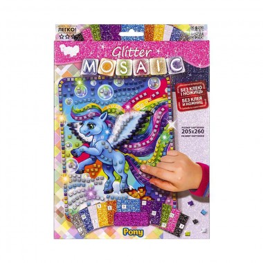 Креативное творчество Glitter Mosaic Pony БМ-03-06 блестящая мозаика