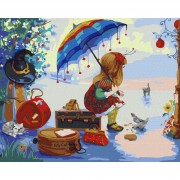 Набор картин по номерам 2 в 1