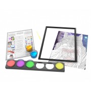 Картина из легкого пластилина ТМ Moon Light Clay "Волчица 70077-001