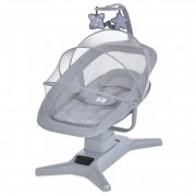 Укачивающий центр-шезлонг 8303 таймер, москитная сетка, музыка