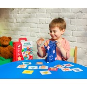 Розвиваючий набір Геометричні фігури ZB2001-02 з дерева