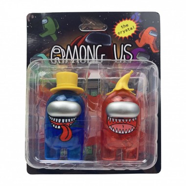 Фигурки героев 21402A "Among Us" 2 героя в наборе (Синий,красный)
