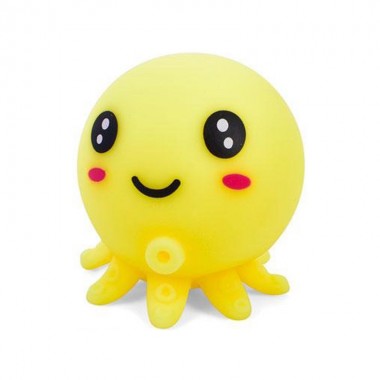 Детская игрушка-антистресс Осьминог MS 3951(Yellow) с мукой, 7,5 см Детская игрушка-антистресс Осьминог MS 3951(Yellow) с мукой, 7,5 см