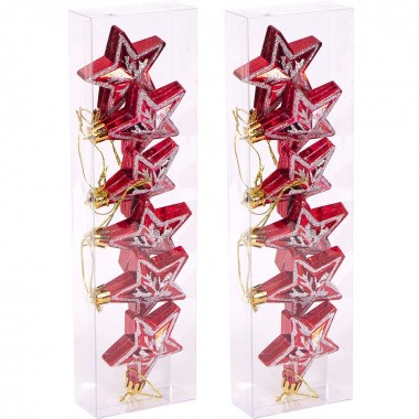 Набір-прикраса "Зірки" 6 шт. YH1-47