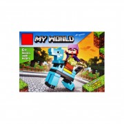 Конструктор дитячий Minecraft MG332 з фігуркою Вид 3