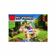 Конструктор дитячий Minecraft MG332 з фігуркою Вид 6