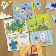 Дитячі навчальні пазли. Вивчаємо світ звірят 13203006 укр. мовою