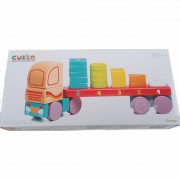 Тягач с геометрическими фигурами Cubika LM-13 13425