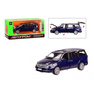 Игрушечная машинка с открывающимися дверьми 6611 "АВТОПРОМ" металлическая