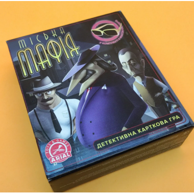 Настільна гра Міська Мафія Arial 910985 укр. мовою
