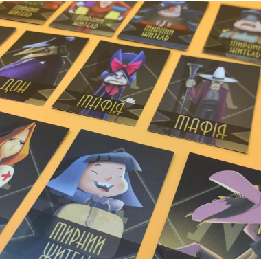 Настільна гра Міська Мафія Arial 910985 укр. мовою