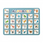 Деревянный алфавит-вкладыш английский